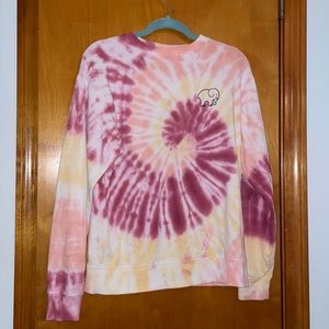 Ivory Ella tie dye  pink sweatshirt